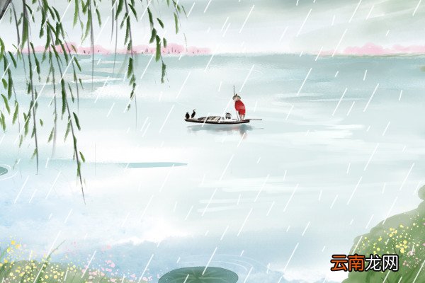 春潮带雨晚来急,野渡无人舟自横是什么季节春潮带雨晚来急的意思