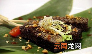 猪血糕的配方 口感独特含有多种维生素和矿物质