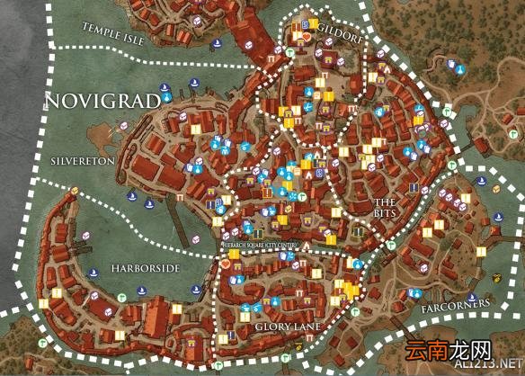 《巫师3：狂猎》全收集地图攻略 全物品收集地图