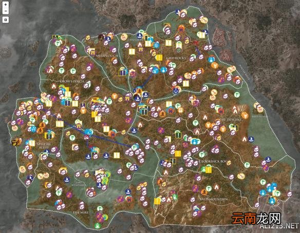 《巫师3：狂猎》全收集地图攻略 全物品收集地图
