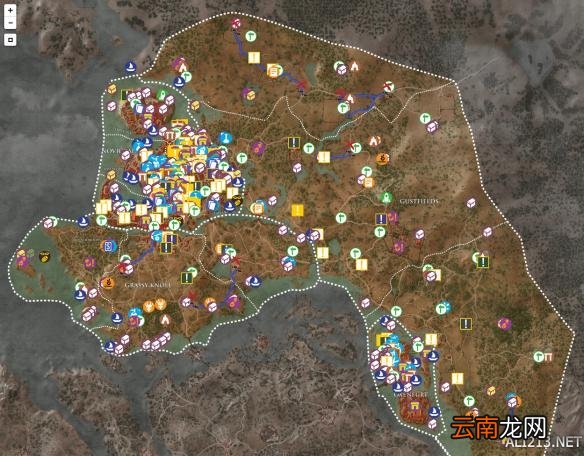 《巫师3：狂猎》全收集地图攻略 全物品收集地图