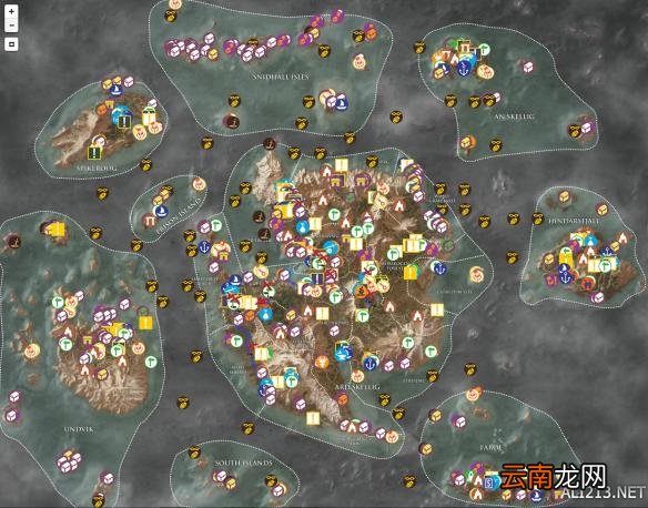 《巫师3：狂猎》全收集地图攻略 全物品收集地图