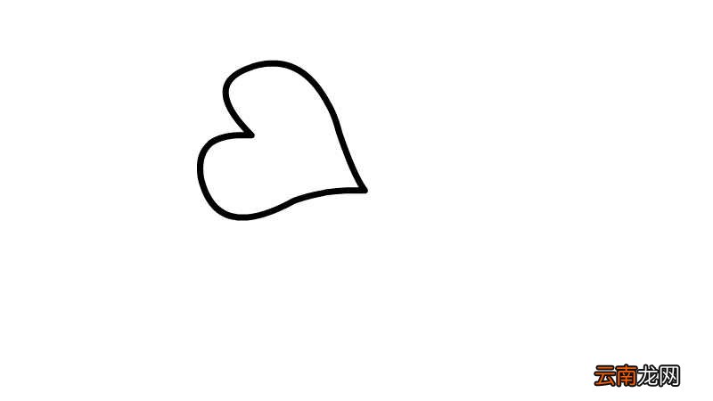 四叶草简笔画