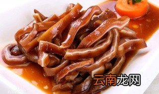 卤猪耳朵的做法 做出来比买的还好吃