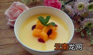 蛋奶小布丁的做法 饭后甜点