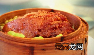 重庆正宗粉蒸肉的做法 可以这样做