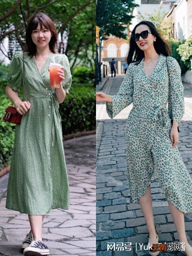 夏天绿色依旧是流行色，生机盎然还显白，比基础色时髦多了