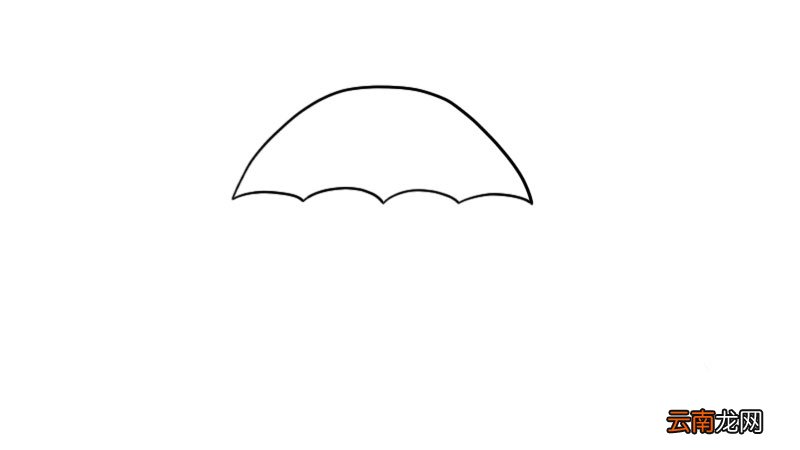 雨伞的简笔画 雨伞的简笔画怎么画