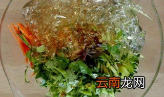 拌海凉粉做法图解 拌海凉粉的制作方法详解