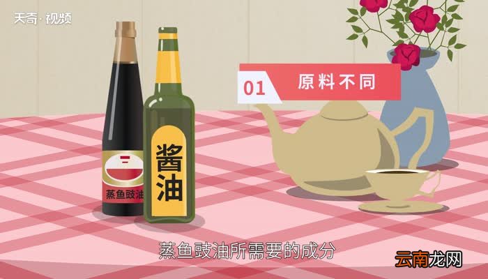 蒸鱼豉油和酱油的区别 蒸鱼豉油和酱油有什么区别