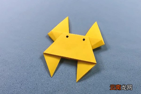 螃蟹怎么折 螃蟹的折法
