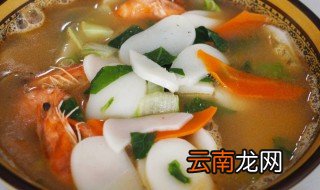 雪菜虾干汤年糕步骤 雪菜虾干汤年糕做法