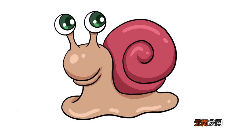 蜗牛简笔画 蜗牛怎么画简笔画