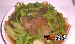 如何做芹菜炒粉皮好吃 芹菜炒粉皮做法介绍