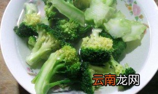 白灼西兰花如何做 白灼西兰花做法介绍