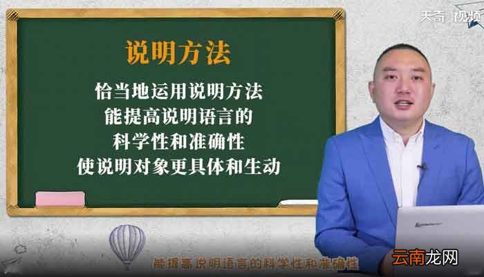 说明方法有哪些 说明方法有哪几种