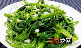 黄豆酱炒空心菜 黄豆酱炒空心菜怎么做