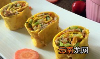 蛋饼肉末卷的做法 蛋饼肉末卷的家常做法