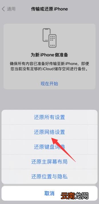 iPhone手机一直无服务开关机也没用怎么办