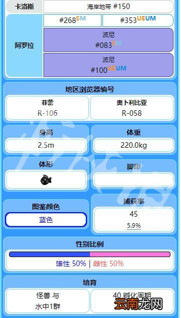 精灵宝可梦Let's Go拉普拉斯配招分享 乘龙全属性全技能一览 基本介绍