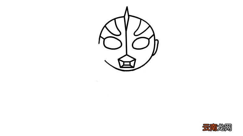 奥特曼卡通图片简笔画