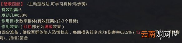 率土之滨胜兵求战战法怎么样 率土之滨胜兵求战战法解析介绍