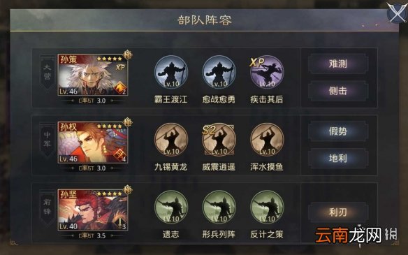 率土之滨枭雄父子怎么样 率土之滨枭雄父子战法搭配攻略