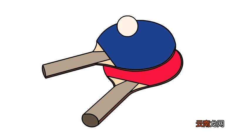 体育用品简笔画