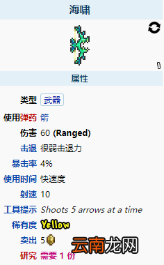 泰拉瑞亚海啸怎么样 泰拉瑞亚海啸图鉴介绍