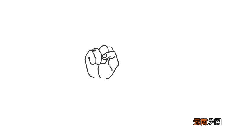 武汉加油简笔画画法图片