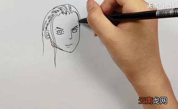 海贼王罗宾简笔画