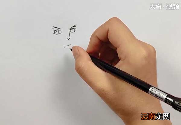 海贼王罗宾简笔画