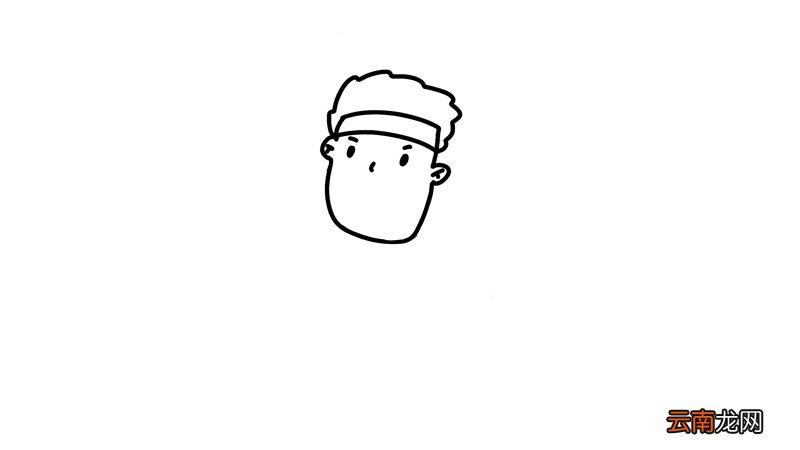 加油武汉简笔画画法