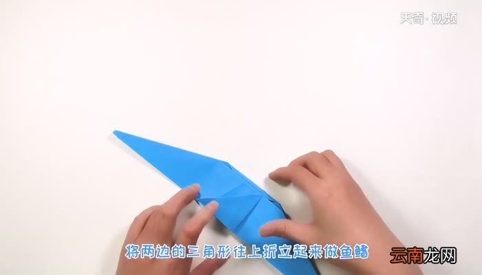 简单的鲨鱼怎么折 鲨鱼宝宝的折法