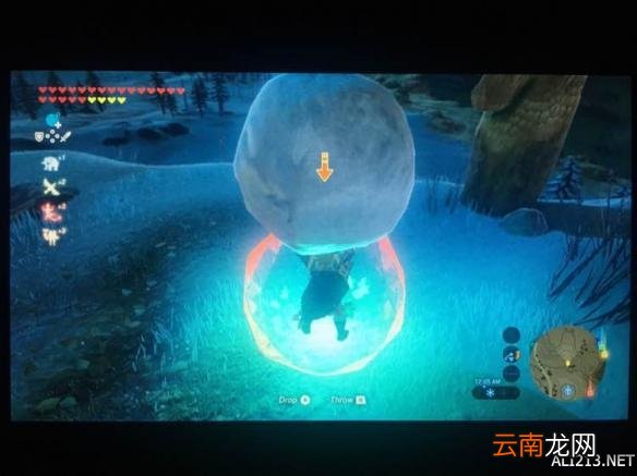 塞尔达传说荒野之息滚雪球位置及正确方法图文详解