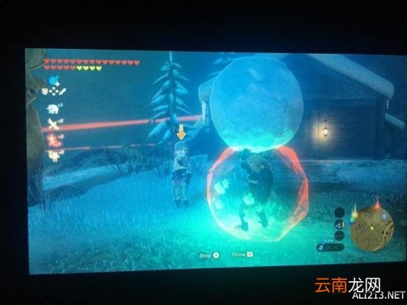 塞尔达传说荒野之息滚雪球位置及正确方法图文详解
