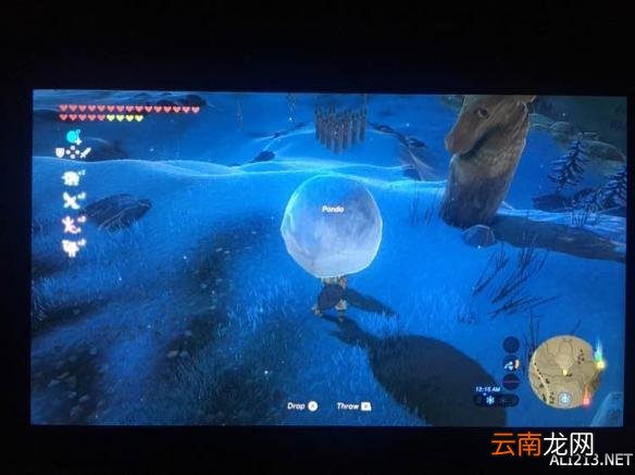 塞尔达传说荒野之息滚雪球位置及正确方法图文详解