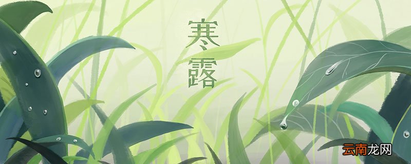 二十四节气寒露的特点 寒露节气有什么特点