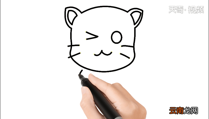 线猫动物画 线猫动物简笔画
