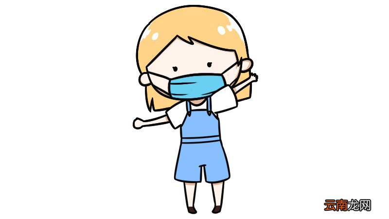 武汉加油简笔画 团结一心