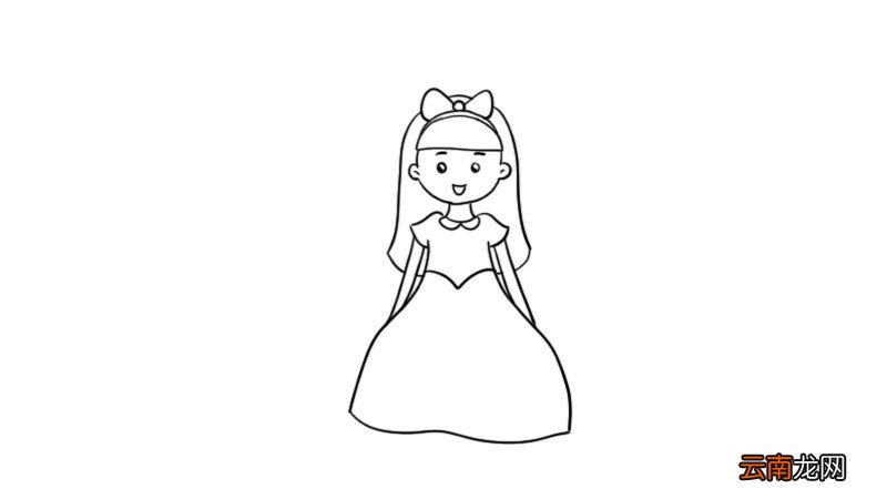 12星座简笔画公主怎么画 12星座简笔画公主如何画