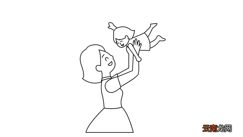 母亲节简笔画的画法是什么母亲节简笔画的画法