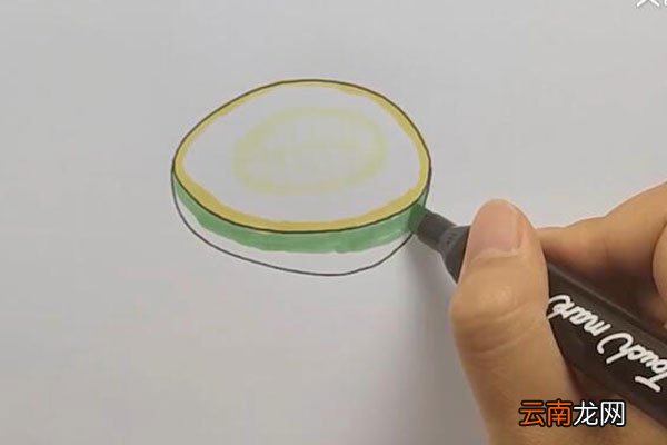 哈密瓜简笔画