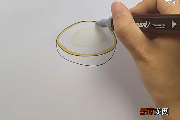 哈密瓜简笔画