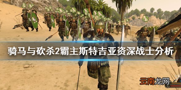 骑马与砍杀2霸主斯特吉亚资深战士好用吗 斯特吉亚资深战士