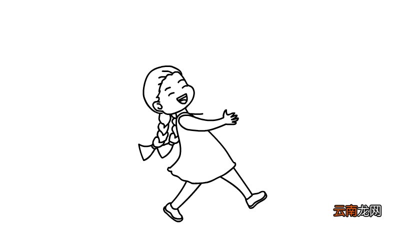 抱冰淇淋的小女孩简笔画画法抱冰淇淋的小女孩简笔画怎么画