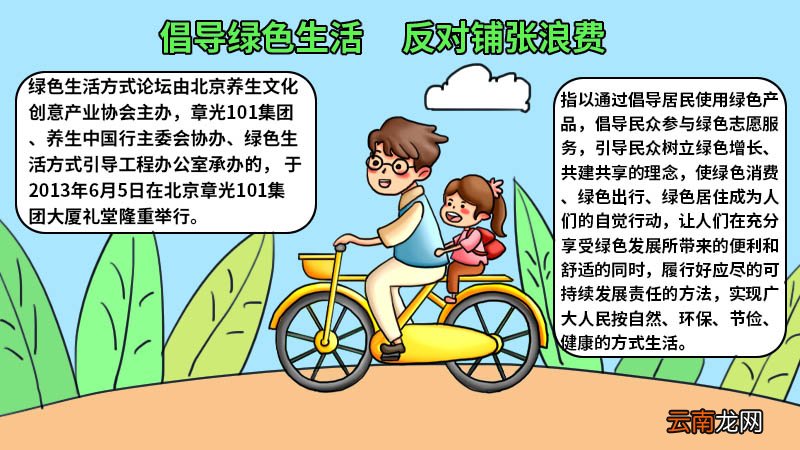倡导绿色生活,反对铺张浪费的手抄报 倡导绿色生活,反对铺张浪费的手抄报怎么画
