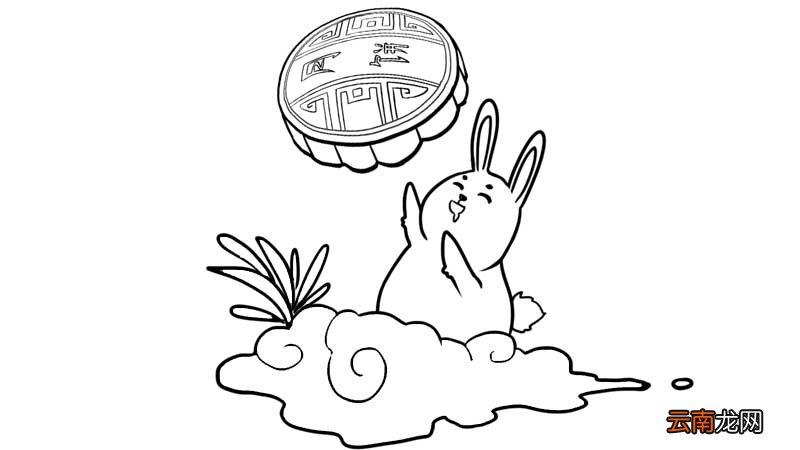 中秋节简笔画 中秋节简笔画怎么画