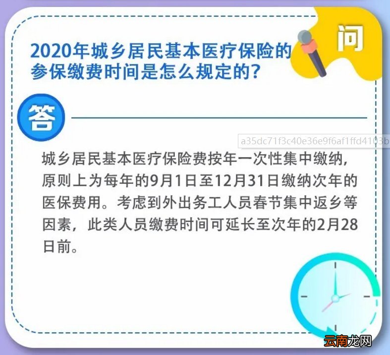 2020安徽城乡居民医保政策问答汇总