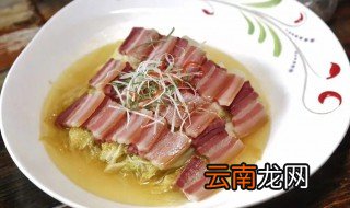 娃娃菜做咸菜怎么做好吃 娃娃菜蒸咸肉的做法